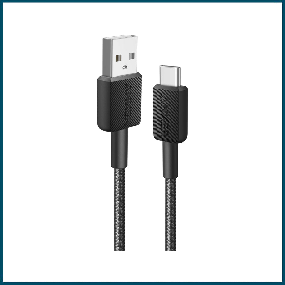 Anker 322 USB-A to USB-C Cable (3 ft, Braided)