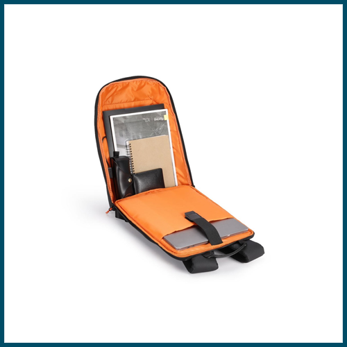 Porodo Gaming Water-Resistant PU Laptop Backpack With USB-C Port