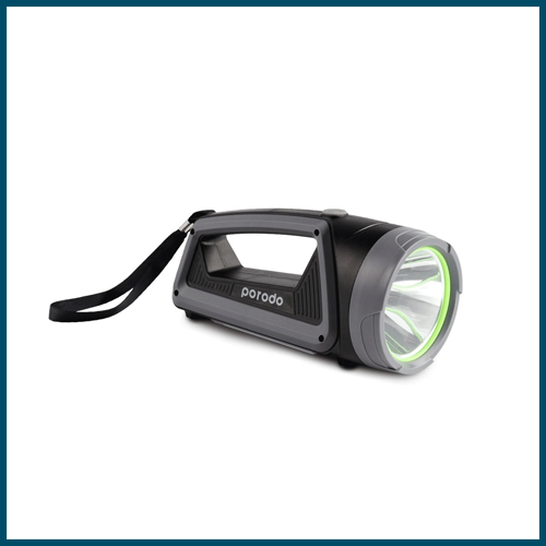 Porodo 2-in-1 Outdoor Torch & Lamp With Built-in Battery