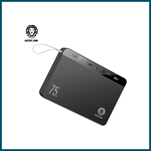 Green Lion Power Volt Mega Capacity Power Bank 75000mAh PD 20W QC3.0 22.5W