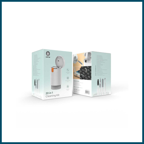 Green Lion 20 in 1 Multifunctional Cleaning Kit - White