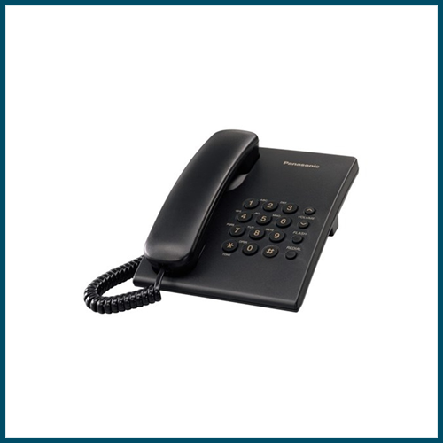Panasonic Single Line Corded Telephone (KX-TS500MX)