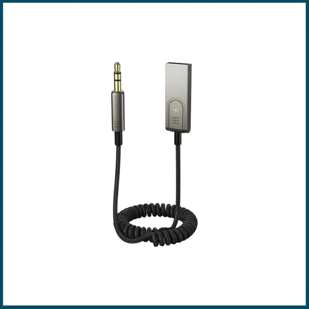 Coteci Bluetooth Car Receiver AUX (Bluetooth 5.0)
