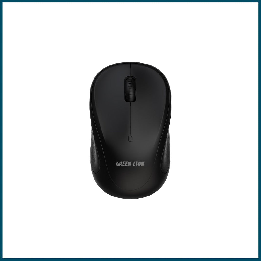 Green Lion G50 Wireless Mouse (Black)