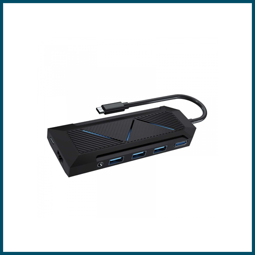 Porodo 9 In 1 USB-C Gamers Edition