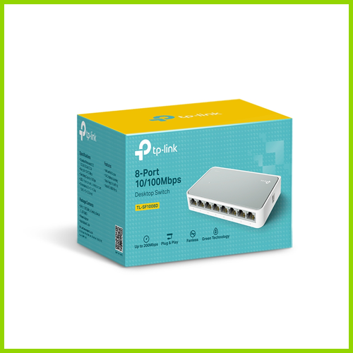 Tp-Link 8-Port Switch 10/100 Mbps