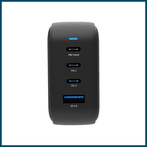Powerology 100W Triple PD GaN Charger