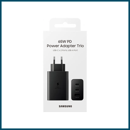 Samsung Original 65W PD Power Adapter Trio