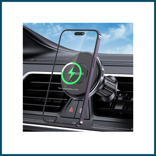 Yesido Magnet Wireless Car Holder & Charger (C190)