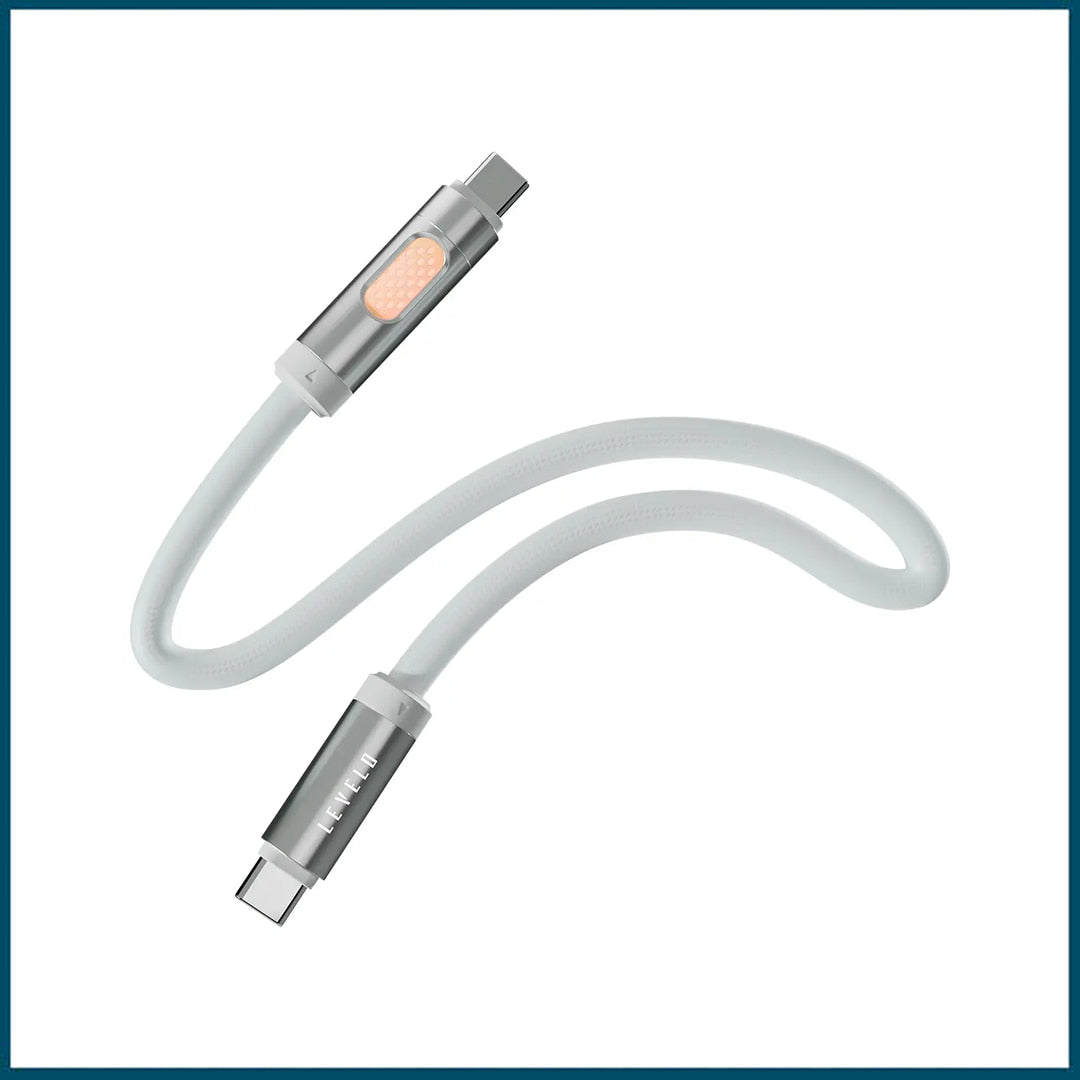 Levelo Essencecord USB-C to USB-C 100W Aroma Cable 1.2m (White)
