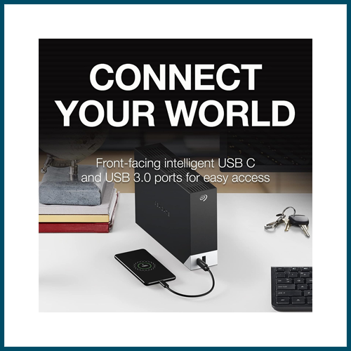 Seagate One Touch Hub 8TB External Hard Drive Desktop HDD