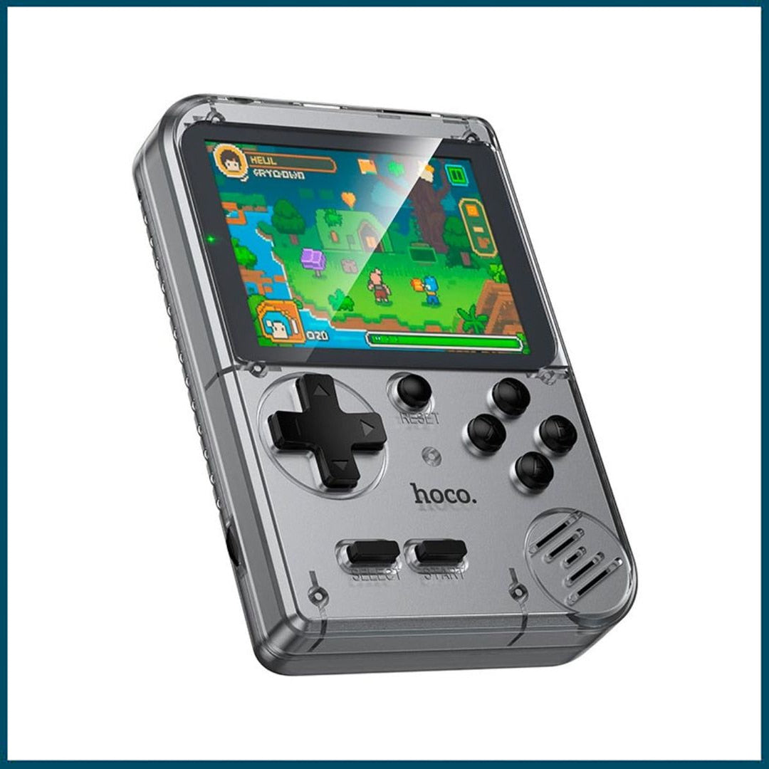 Hoco GA40 Portable Retro Game Console (400-in-1, Grey)