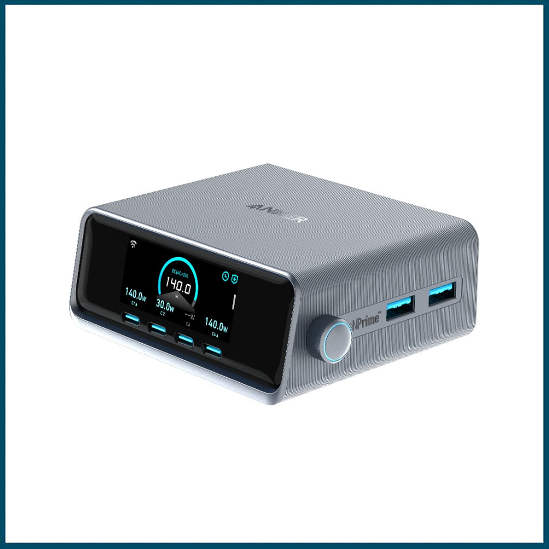 Anker Prime Charger (250W, 6 Ports, GaNPrime), model A2345
