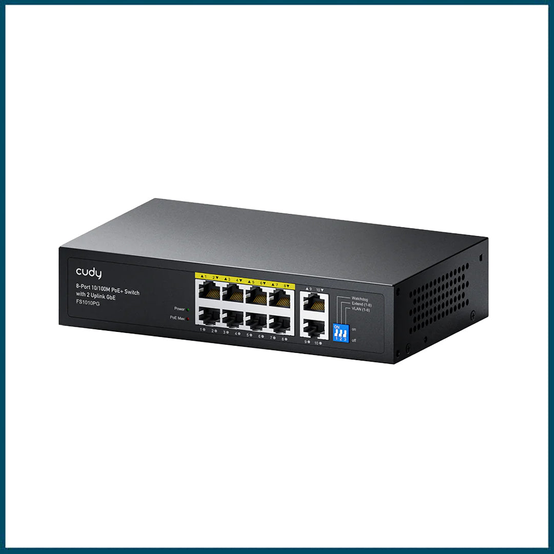 Cudy FS1010PG 10-port PoE+ Switch