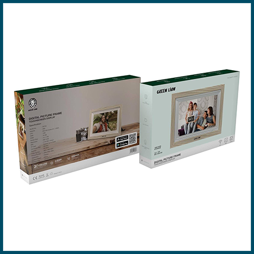 Green Lion Digital Picture Frame Touch Screen Display