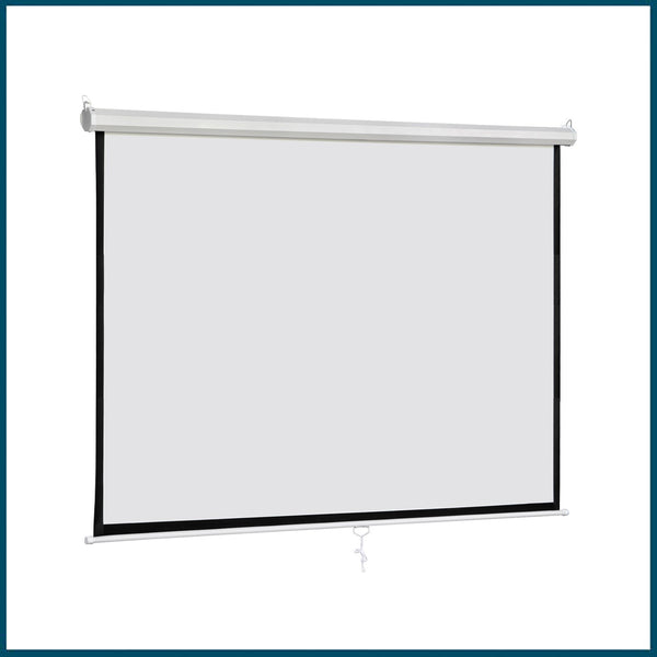 Invo Auto-Lock Manual Projection Screen (180x180cm)