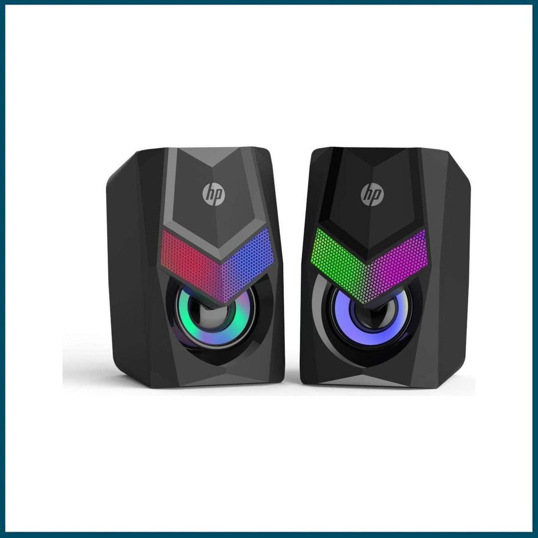 HP DHE-6000 RGB Multimedia Speakers (USB Powered)