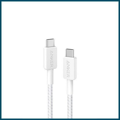 Anker 322 USB-C to USB-C Cable - Braided 6ft