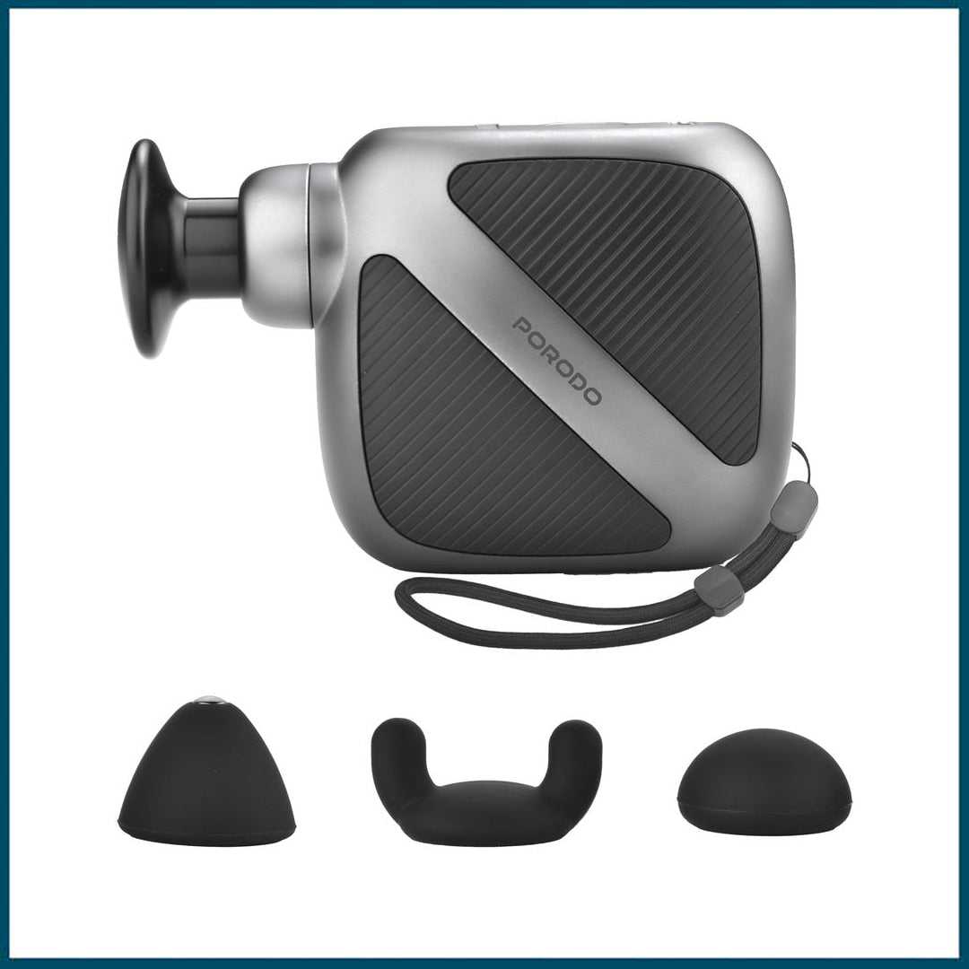 Porodo Lifestyle Pocket-Sized Muscle Relief Massager (Grey)