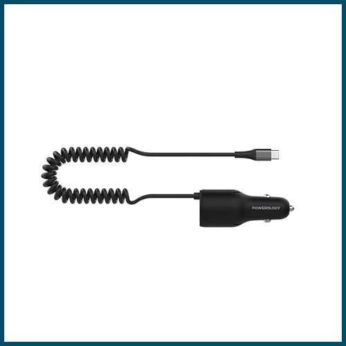Powerology Triple Output Car Charger