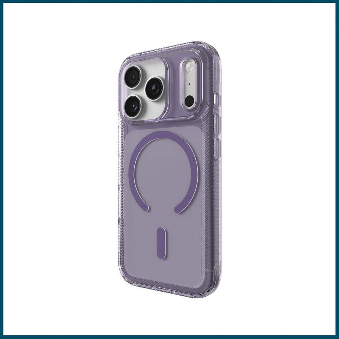 ZAGG Luxe Snap Case for iPhone 17 Pro / 18 Pro (Purple, MagSafe)