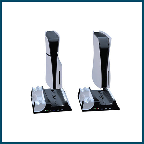 Green Lion PS5 Cooling Stand Charging Station