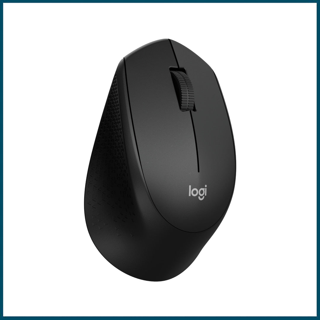 Logitech M330 Silent Plus Wireless Mouse (Black)