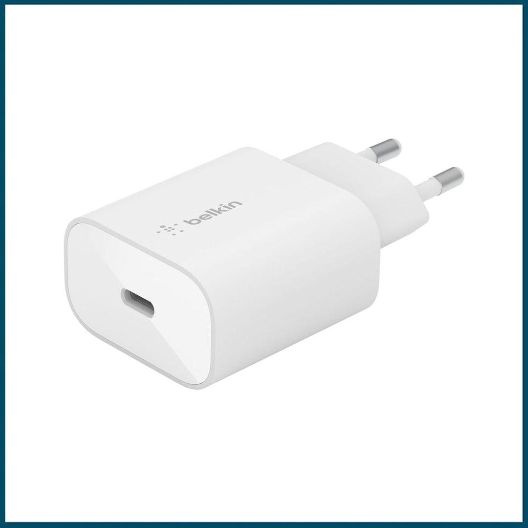 Belkin BoostCharge USB-C Wall Charger 25W + USB-C to USB-C Cable