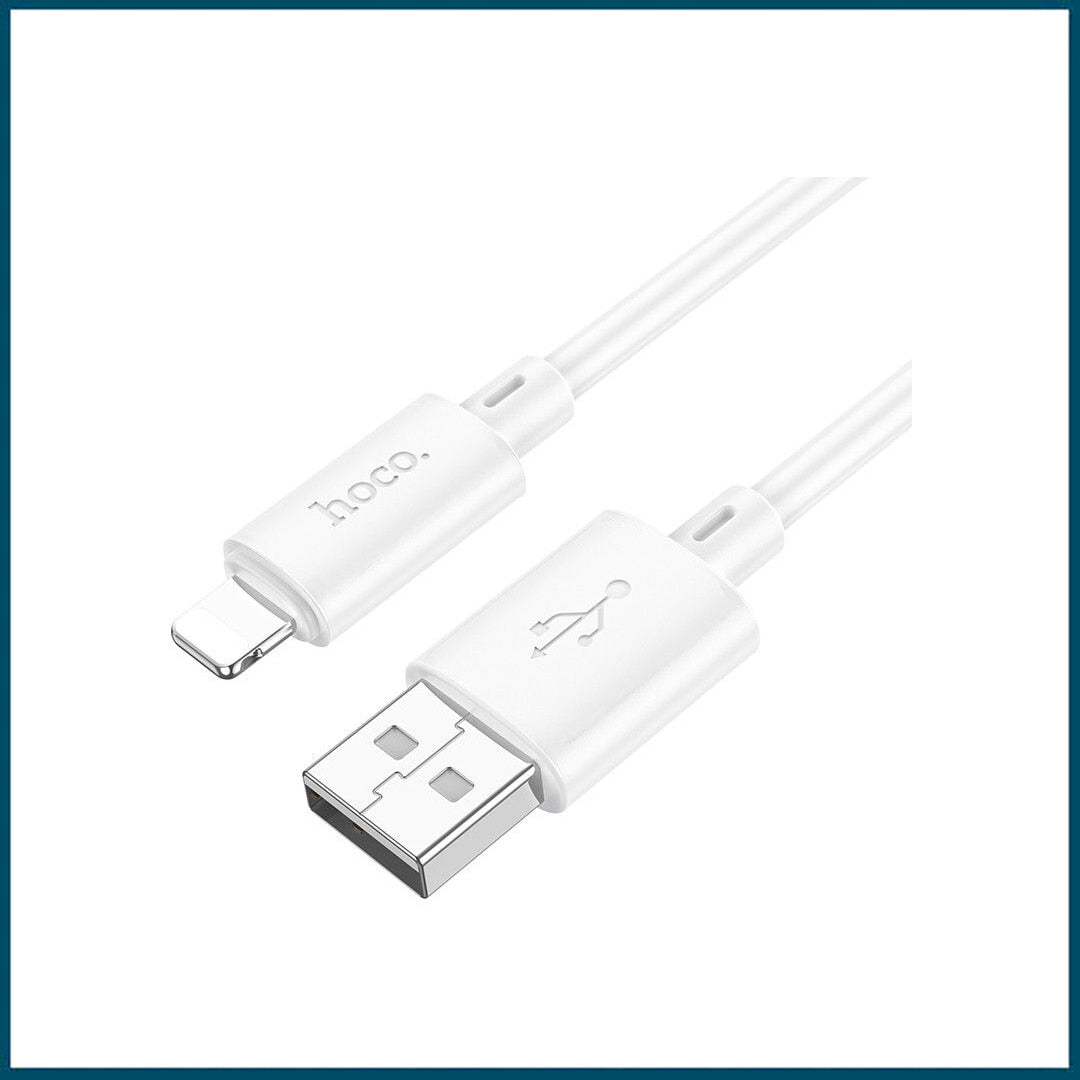 Hoco X88 USB to Lightning Data Cable 1m (White)