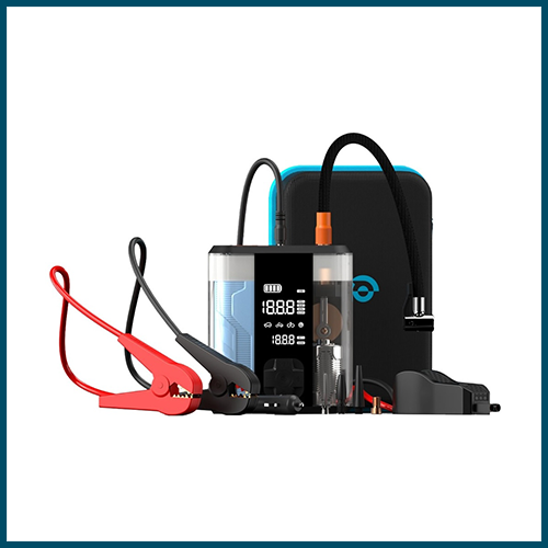 Powerology 8800mAh Jump Start Air Compressor