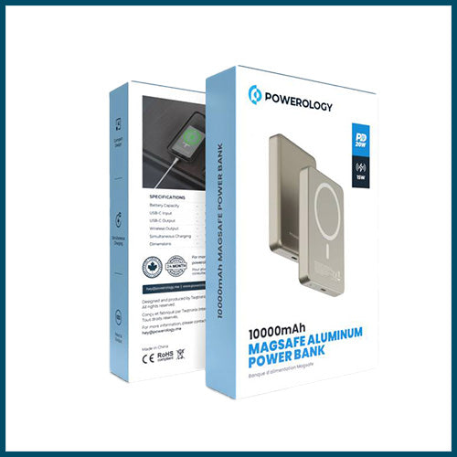 Powerology 10000 mAh 20W PD & 15W Magsafe Powerbank