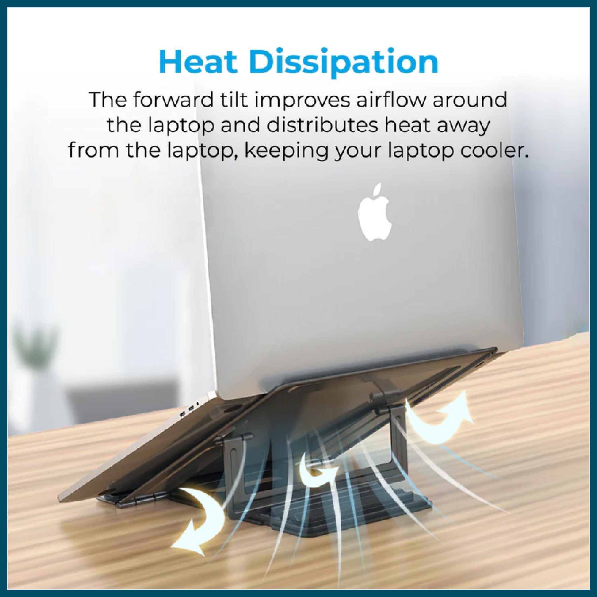 Promate Multi-Level Adjustable Laptop Stand