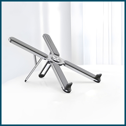 Powerology Adjustable Aluminium Portable & Foldable Laptop Stand