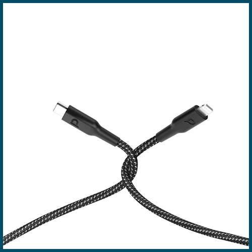 Powerology Braided USB-C Lightning (1.2m)